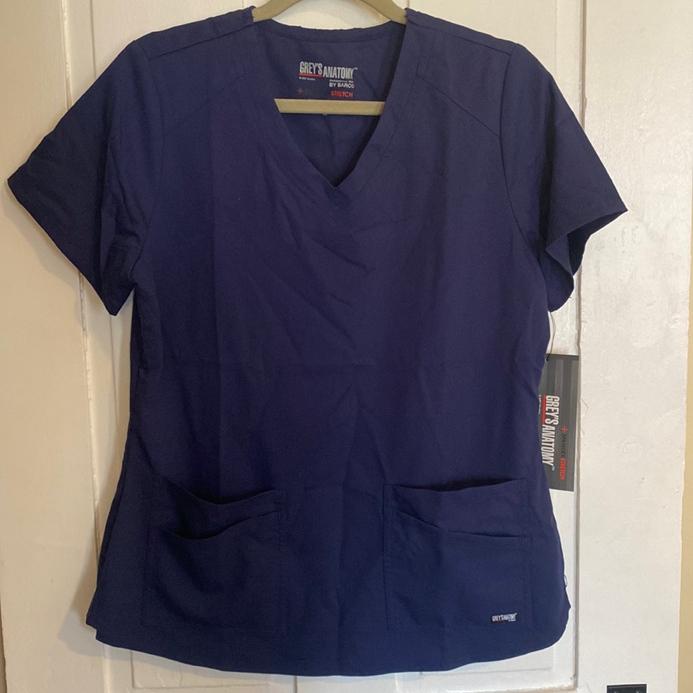 NWT Grey’s Anatomy by Barco scrub top